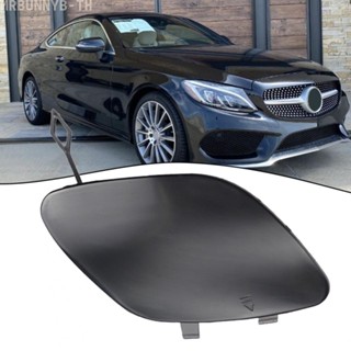 Oe A2058850724 ฝาครอบตะขอเกี่ยวพ่วง ติดกันชนหน้า สีดํา สําหรับ Mercedes Benz C300 C400