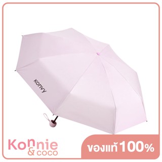 Konvy Portable Pocket Sun Umbrella #Pink คอนวี่ ร่มกันยูวีแบบออโต้พับ 3 ตอน สีชมพู.