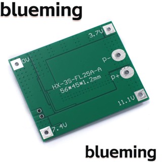 Blueming2 โมดูลป้องกันแบตเตอรี่ลิเธียม PCB 3s DC12V 11.1V 12.6V 3 ชิ้น