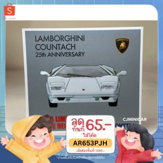 Lamborghini Countach 25th Anniversary Scale 1:64 ยี่ห้อ Tomytec