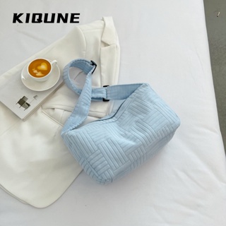 KIQUNE  กระเป๋าผู้หญิงสะพายข้าง กระเป๋าสะพาย ข้าง 2023 NEW   Korean Style Stylish Trendy สไตล์เกาหลี L91TUBT 37Z230910