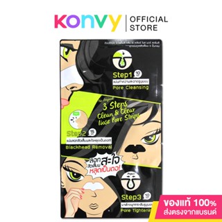 The Original 3 Steps Clean &amp; Clear Nose Pore Strips Set.