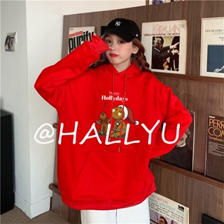 HALLYU  เสื้อผ้าผู้ญิง แขนยาว เสื้อฮู้ด คลุมหญิง สไตล์เกาหลี แฟชั่น  สบาย Chic ทันสมัย Korean Style A98J397 36Z230909