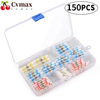 Cvmax อุปกรณ์เชื่อมต่อสายไฟ 4 ขนาด 4 สี 150 ชิ้น