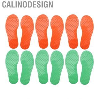 Calinodesign Foot Shaped Training Pad  Footprints Marker 3 Pairs Good Exercise for Outdoor