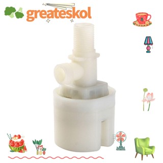 Greateskol วาล์วลอยน้ํา พลาสติก สีขาว กล่องควบคุม สระว่ายน้ํา แบบดั้งเดิม