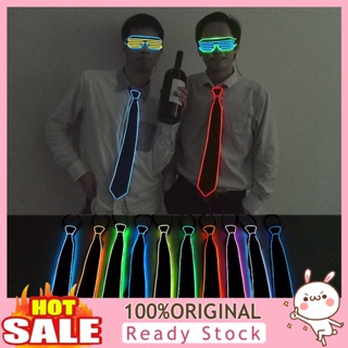 [B_398] เนคไทโบว์ LED เรืองแสงในที่มืด ปรับความเร็วได้ ไฟกระพริบ หลายสี สําหรับปาร์ตี้ งานแต่งงาน คอสเพลย์ฮาโลวีน