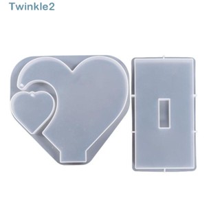 Twinkle แม่พิมพ์กรอบรูป อีพ็อกซี่ เรซิน คริสตัล DIY สําหรับทําเครื่องประดับ จี้ ตั้งโต๊ะ