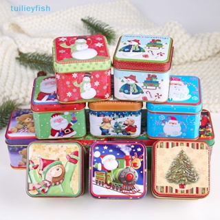 【tuilieyfish】กล่องดีบุก ขนาดเล็ก สําหรับใส่เครื่องประดับ ลูกอม คุกกี้ กระป๋อง งานแต่งงาน ปาร์ตี้คริสต์มาส【IH】