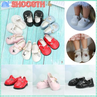 Shoogth รองเท้าตุ๊กตา ขนาดเล็ก 6.5 ซม. อุปกรณ์เสริม สําหรับตุ๊กตา