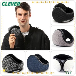 Clever ที่ปิดหูกันหนาว ผ้ากํามะหยี่ขนนิ่ม ให้ความอบอุ่น สําหรับผู้ชาย และผู้หญิง