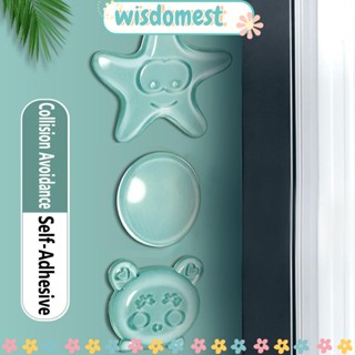 Wisdomest กันชนประตู ซิลิโคน เฟอร์นิเจอร์ ตู้เย็น กันชนประตู มีกาวในตัว