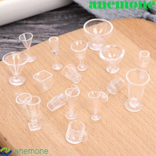 Anemone จานชาม แบบใส ขนาดเล็ก 17 ชิ้น ต่อชุด DIY