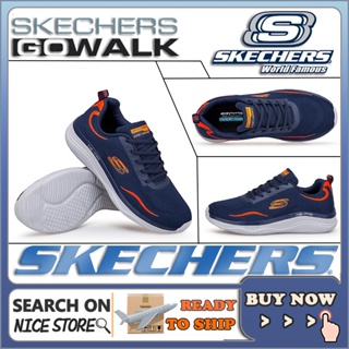 [รองเท้าผ้าใบผู้ชาย]] Skechers_go-walk DLux-Fitness รองเท้ากีฬาลําลอง ดีไซน์ใหม่ แฟชั่นสําหรับผู้ชาย