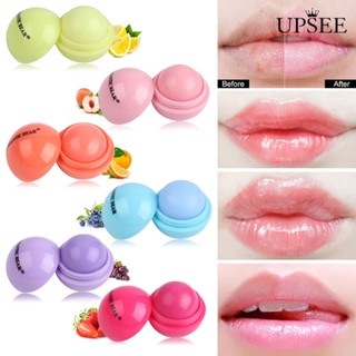 Upsee❤ลิปบาล์ม ลิปครีม ทรงกลม ให้ความชุ่มชื้น ติดทนนาน 6 สี