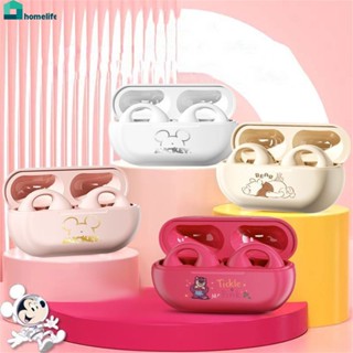 หูฟัง Disney Bluetooth-compatible F10 รุ่นหูฟังไร้สายของแท้ที่ได้รับอนุญาตของแท้ที่มีค่าสีสูงและความทนทานที่ยาวนาน home home