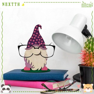 Nextth ที่วางแว่นตา แบบไม้ ลายโนมน่ารัก 15 ซม.