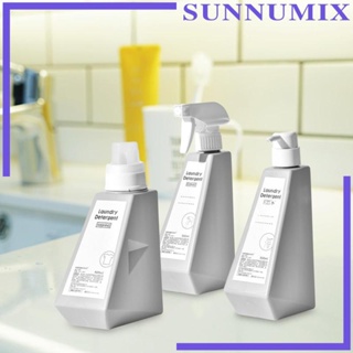 [Sunnimix] ขวดปั๊ม เติมได้ 3 ชิ้น สําหรับน้ํายาล้างร่างกาย