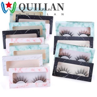 Quillan กล่องขนตาปลอม สีเงิน 10 ชิ้น