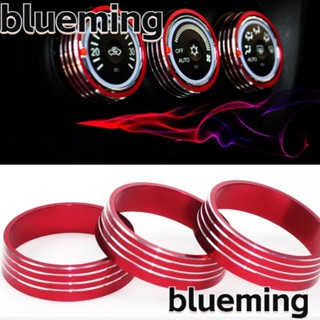 Blueming2 แหวนลูกบิด AC สําหรับ ASX Lancer Outlander Sport RVR Audio Knob Cover 3 ชิ้น