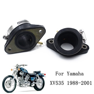 อะแดปเตอร์ท่อร่วมไอดีคาร์บูเรเตอร์ สําหรับรถจักรยานยนต์ Yamaha XV400 XV 400 XV535 XV 535 88-01 XV500 XV 500 1992-1998 Virago 91-94