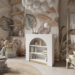 Koncept furniture ชั้นโล่ง KC-PLAY รุ่น CELI สีขาว (80 x 25 x 80 ซม.)