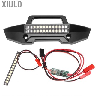 Xiulo RC Aluminum Alloy Front Bumper With  Light For MAXX 89076 1/10 Car