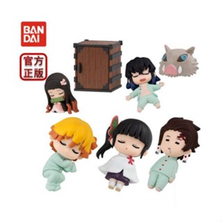 [Tongmeng] พร้อมส่ง ตุ๊กตาฟิกเกอร์ Gashapon Demon Slayer ขนาดเล็ก