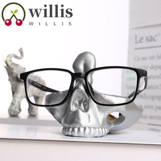 Willis รูปปั้นเรซิ่น รูปกะโหลกศีรษะ แบบกลวง แฮนด์เมด สําหรับของขวัญวันเกิด