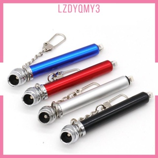 [Lzdyqmy3] เครื่องวัดความดันลมยางรถยนต์ อลูมิเนียม แบบพกพา สุ่มสี