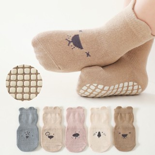 ฤดูใบไม้ร่วงและฤดูหนาวถุงเท้าผ้าฝ้ายนุ่ม ระบายอากาศ กันลื่น …