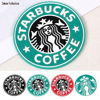 Smt Starbucks แผ่นรองแก้ว ซิลิโคน ลายนางเงือก สไตล์คลาสสิก