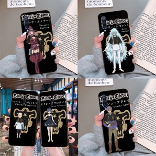 เคสโทรศัพท์มือถือแบบนิ่ม ลาย BLACK CLOVER OP8 สําหรับ OPPO Realme C2 C3 C11 2020 2021 C12 C15 C17 C20 C21 C21Y C25Y