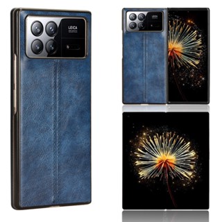 เคสหนัง PU นิ่ม ฝาพับ กันกระแทก สําหรับ Xiaomi Mix Fold 3 Xiaomi Mix Fold3