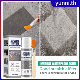 100ml ที่มองไม่เห็นตัวแทนกันน้ำเคลือบกันน้ำ Sealant Agent โปร่งใสกาวที่มองไม่เห็นกาวซ่อมหลังคาบ้านห้องน้ำ Yunni