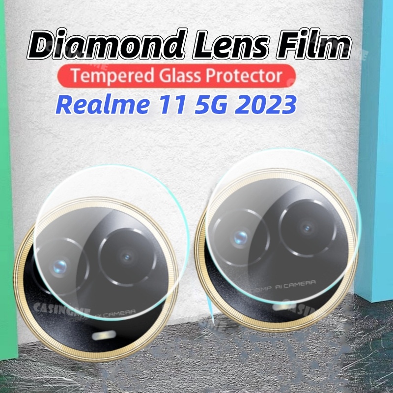 กระจกนิรภัยกันรอยเลนส์กล้อง 3D แบบใส สําหรับ Realme 11 11x 5G Realme11 Realme 11 11Realme 5G 4G 2023