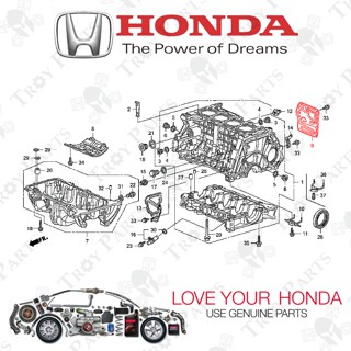 ฝาครอบระบายอากาศ สําหรับ Honda Breather Cover 11850-RNA-A00 สําหรับ Honda Civic FC TEA 2016-