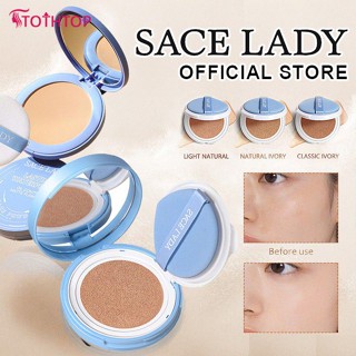 Sace Lady Pressed Powder Oil-Control Bb Cream Cushion Foundation Refill Matte Moisturizing Cushion Spf 50+ แต่งหน้า [TOP]