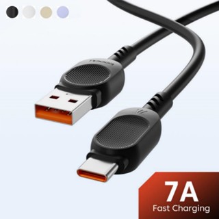 สายชาร์จ USB Type C 7A ชาร์จเร็ว สําหรับ Xiaomi Huawei Samsung S22 Oneplus USB C Data Cord