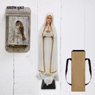 [Shiwaki] ฟิกเกอร์ Mary Blessed Mother Mary Statues สําหรับตั้งโต๊ะ ห้องนอน ของขวัญครอบครัว