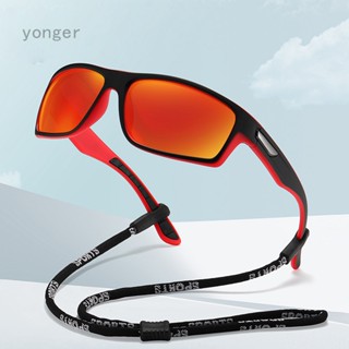 Yonger แว่นตากันแดด เลนส์โพลาไรซ์ สไตล์คลาสสิก สําหรับผู้ชาย เหมาะกับการขับขี่ ตั้งแคมป์ ขี่จักรยาน เดินป่า ตกปลา