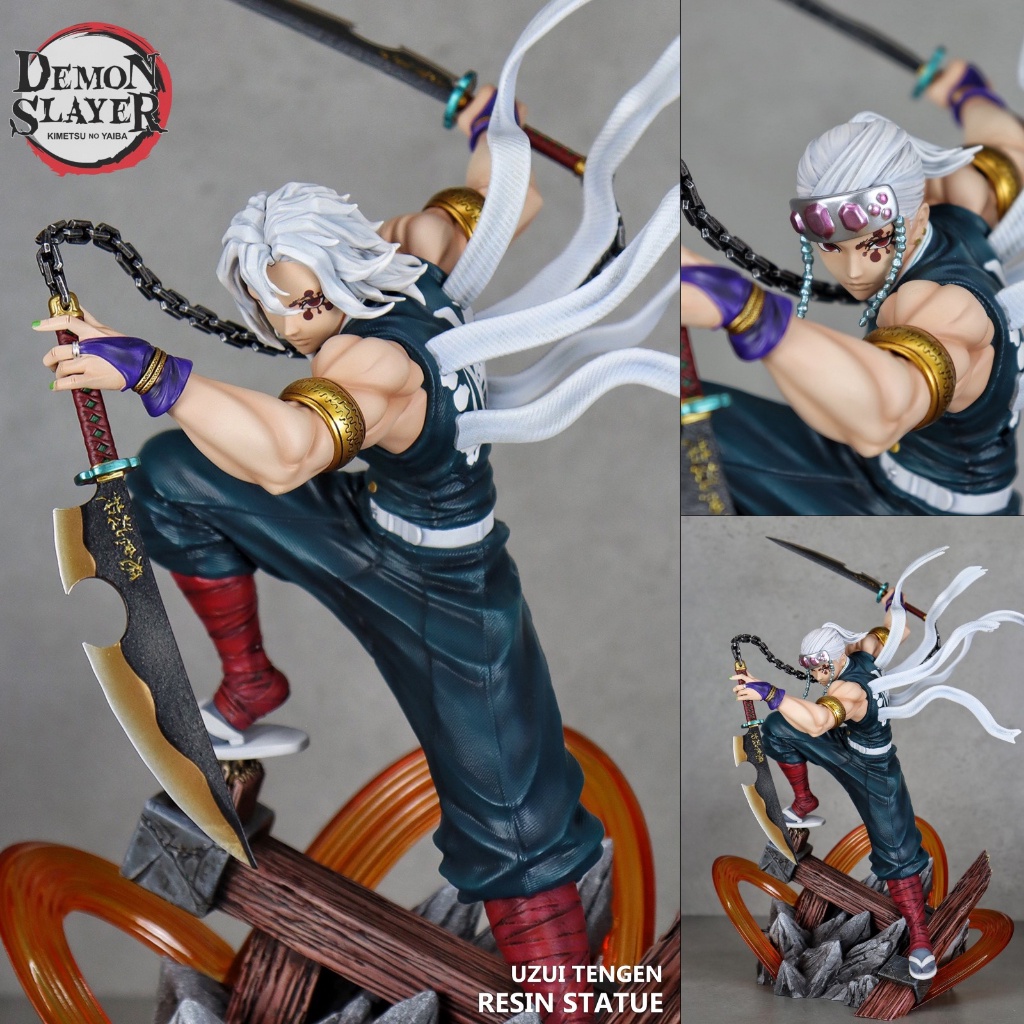 Figure ฟิกเกอร์ Neijuan Studio Demon Slayer  ดาบพิฆาตอสูร Uzui Tengen อุซุย เทนเง็น เสาหลักเสียง งาน