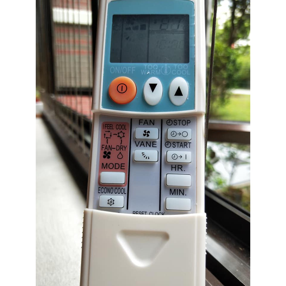 สําหรับ MITSUBISHI รีโมทคอนโทรลเครื่องปรับอากาศ KGIC KM04E KMO4E ใหม่เอี่ยมเหมือนเดิม