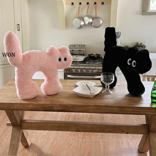 Kawaii หมอนตุ๊กตานุ่ม รูปแมวดําน่ารัก ขนาด 50 ซม. ของขวัญคริสต์มาส สําหรับเด็ก