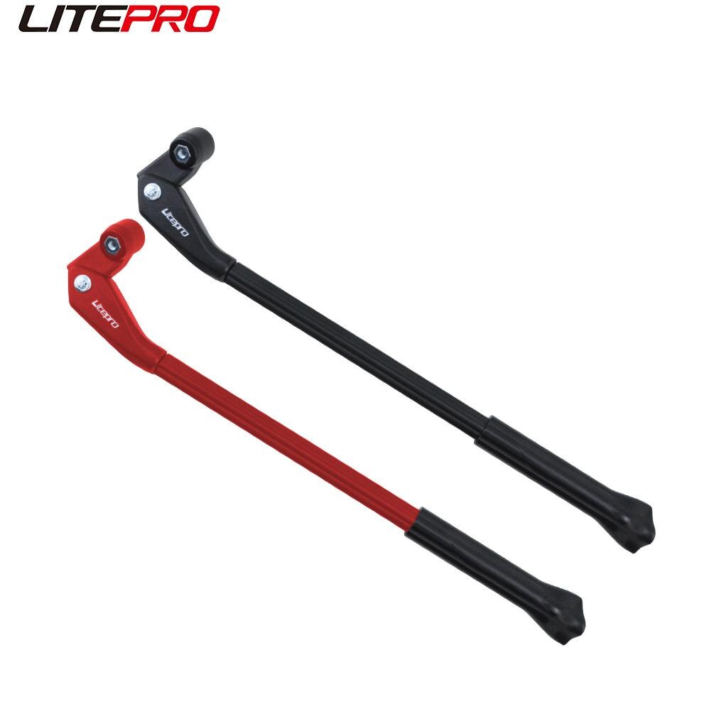 Litepro ขาตั้งจักรยาน อะลูมิเนียมอัลลอย 26 27.5 29 นิ้ว 700C ปลดไว แบบพกพา ปรับได้ สําหรับจักรยานแบบพับ