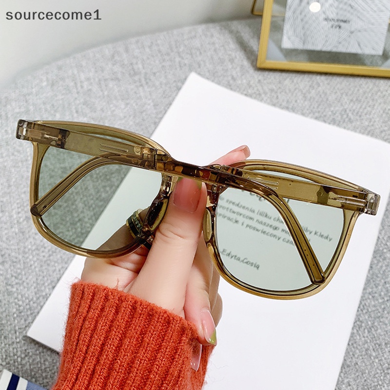 [sourcecome1] ใหม่ แว่นตากันแดด UV400 ทรงสี่เหลี่ยม พับได้ แบบพกพา หลากสี แฟชั่นฤดูร้อน สําหรับผู้หญิง และผู้ชาย