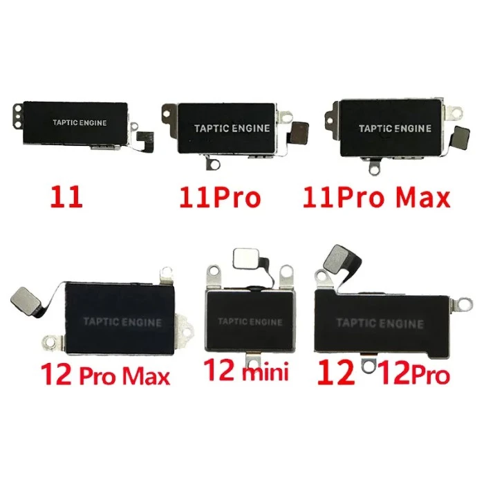 สายแพสั่นสะเทือน อะไหล่ซ่อมแซมมอเตอร์ สําหรับ iPhone 11 11Pro MAX 12Mini 12 12 Pro MAX 11 12 Pro MAX thumbnail 6