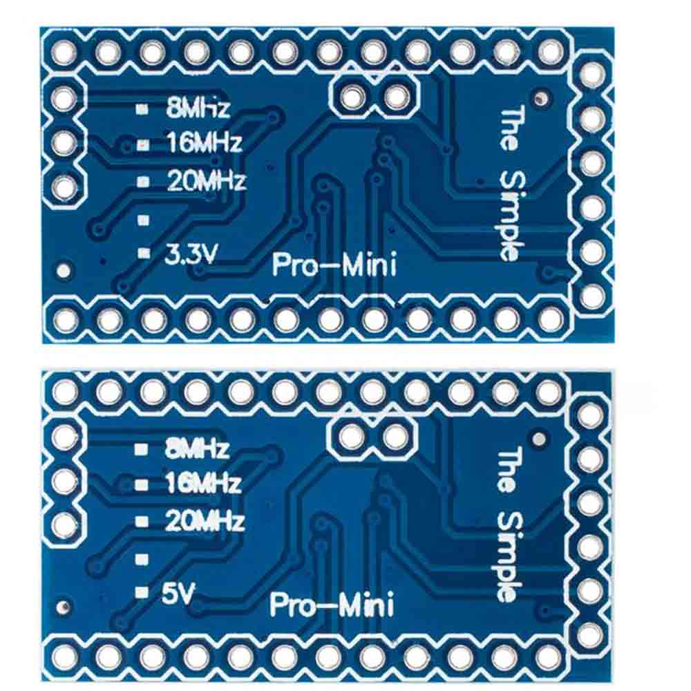 Pro Mini 328 Mini 3.3V / 8M 5V / 16M ATMEG ATMEG P-AU 3.3V / 8MHz 5V / 16MHZ