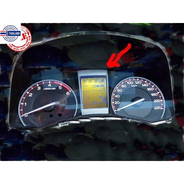 ชุดซ่อม  ฟิล์ม  เรือนไมล์ Isuzu Dmax อีซูซุ ดีแม็ก ออนิว year 2012   เฉพาะอาการฟิล์มจอดิจิตอลไหม้เท่