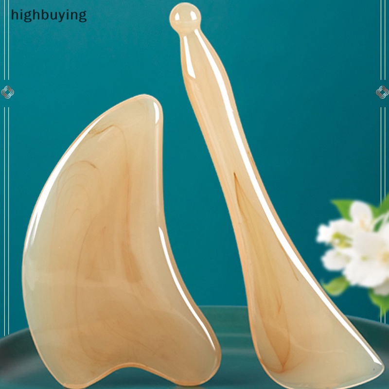 [highbuying] ชุดเครื่องมือกัวซา กัวซา สําหรับนวดใบหน้า ร่างกาย พร้อมส่ง